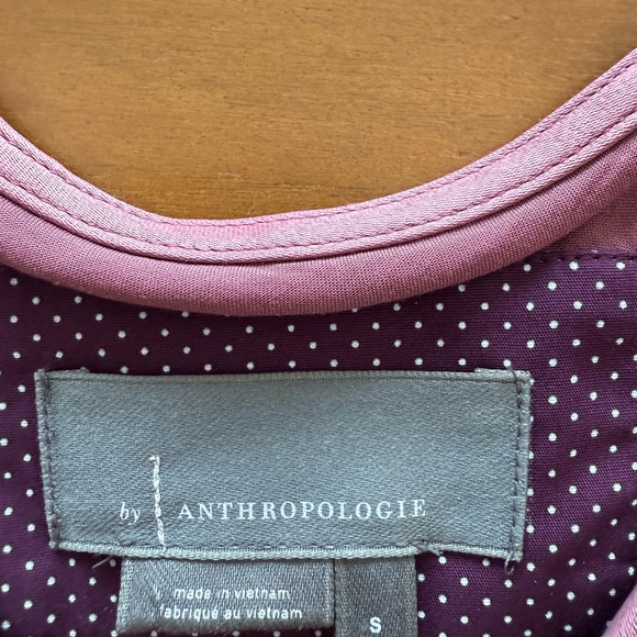 Anthropologie‎ Pink Purple Slip Dress - Picture 4 of 9